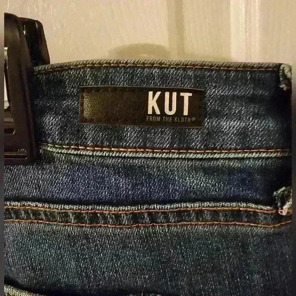 Kut from the Kloth Catherine High Rise Boyfriend Distressed Jeans Plus Size 18 - Picture 4 of 5